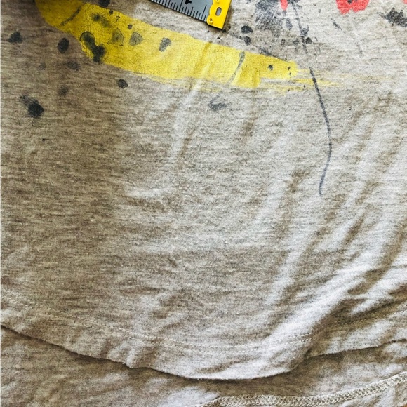 Abercrombie & Fitch Soft Oversized Graphic Long Sleeve T shirt in Grey Size M - Picture 9 of 11